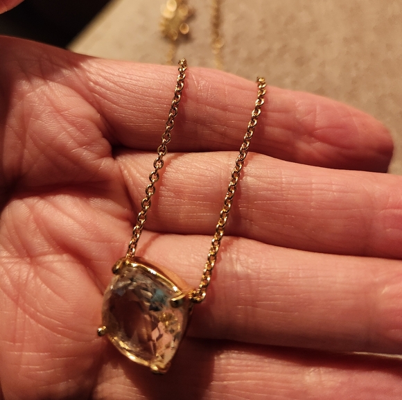 NWOT KATE SPADE FACETED CUBE STYLE NECKLACE - Picture 5 of 5